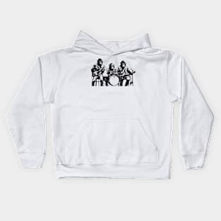 monkeys rock band Kids Hoodie